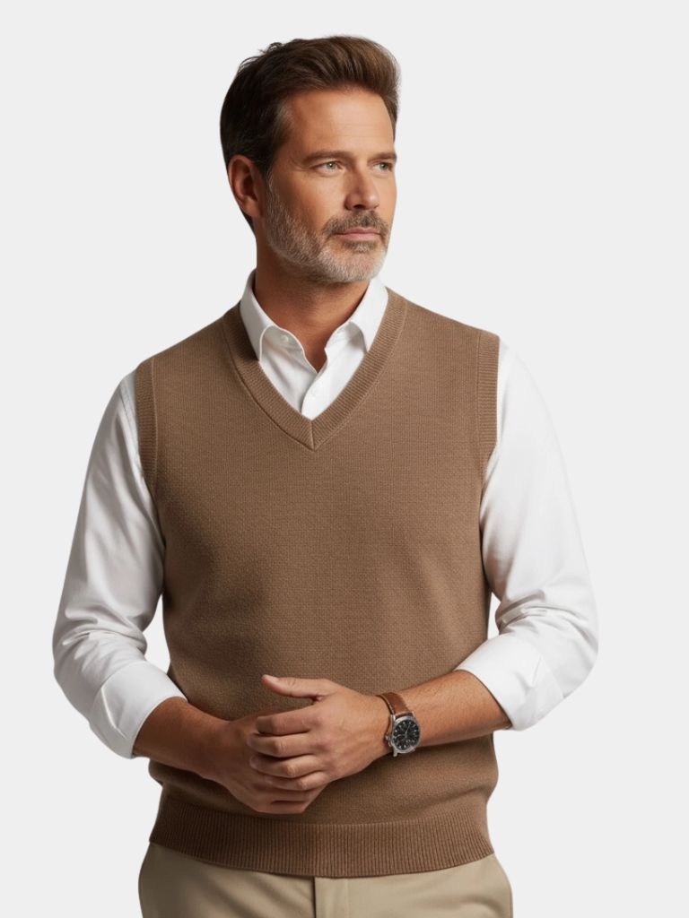 100% Merino Wool Sweater Vest