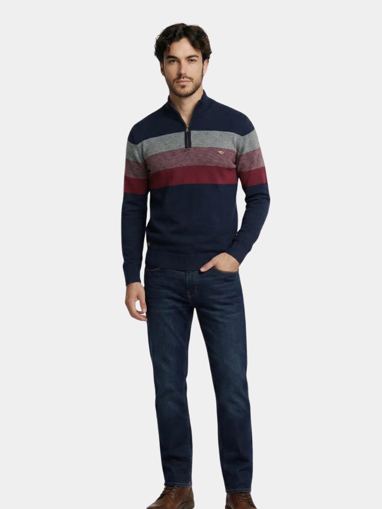 Minimalist High Collar Sweater - Cross & Crown