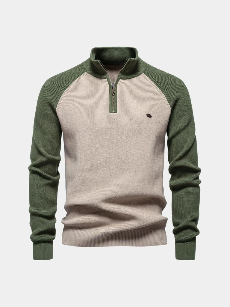 Apex Sport-Luxe Quarter Zip - Cross & Crown