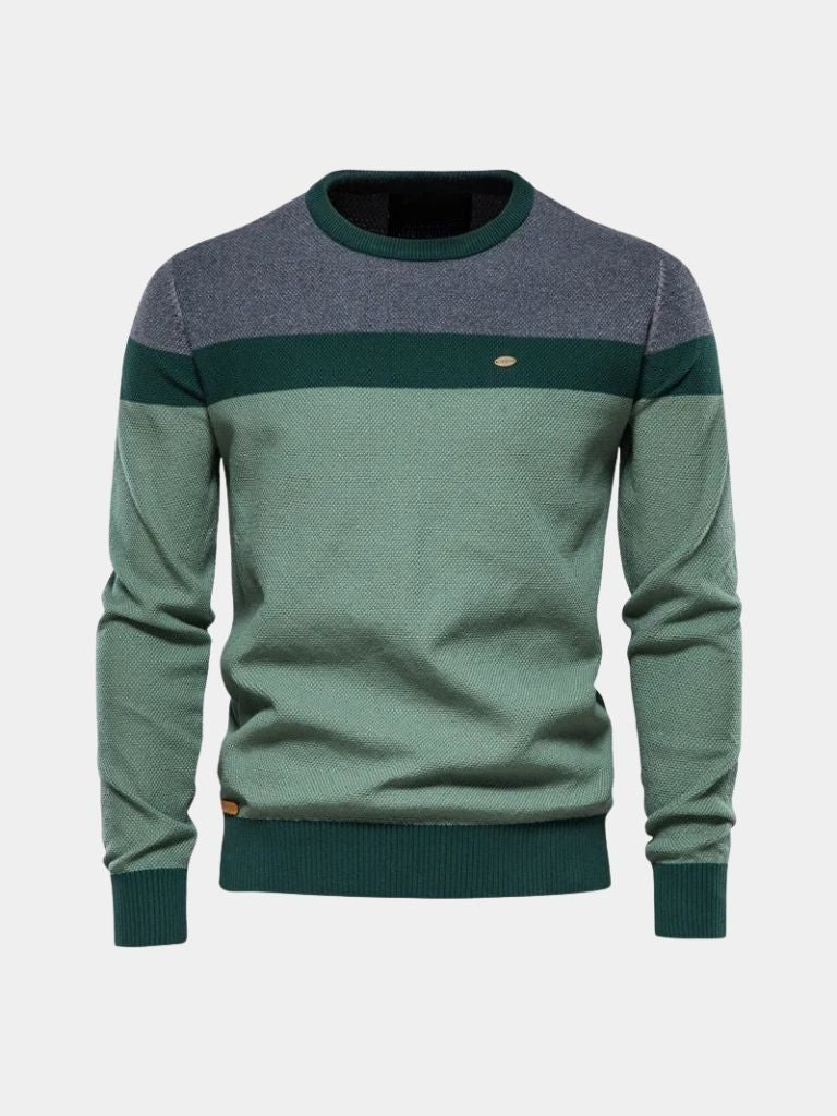 Linear Fusion Pullover - Cross & Crown