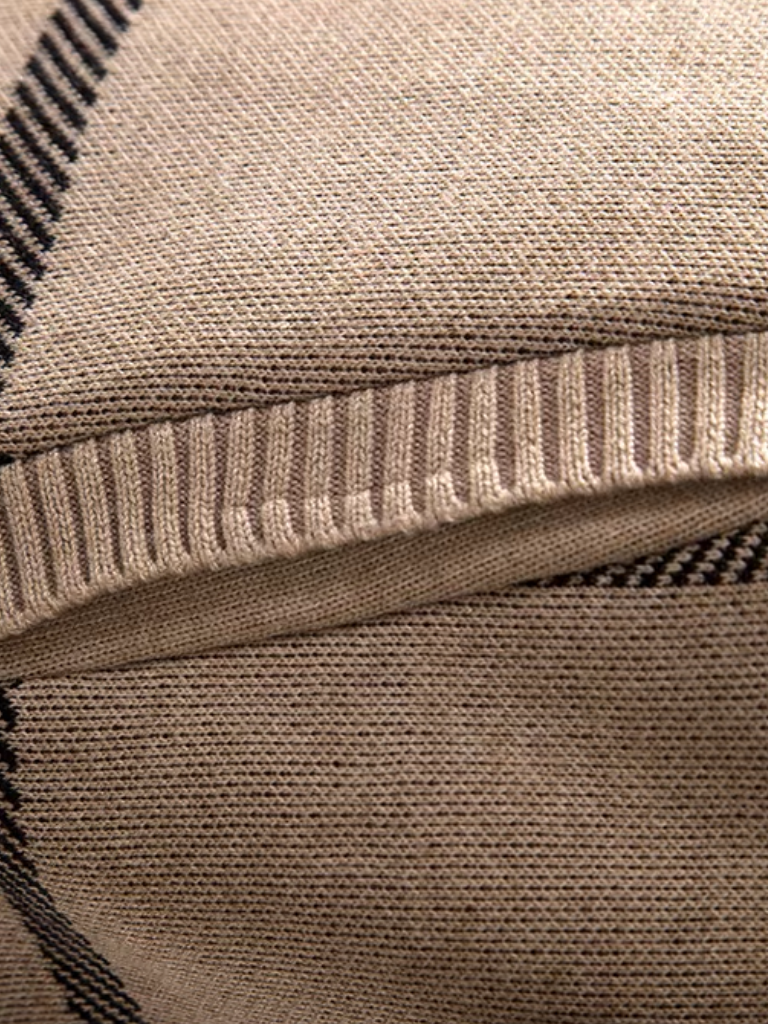 Graphite Symmetry Knit Jacket - Cross & Crown