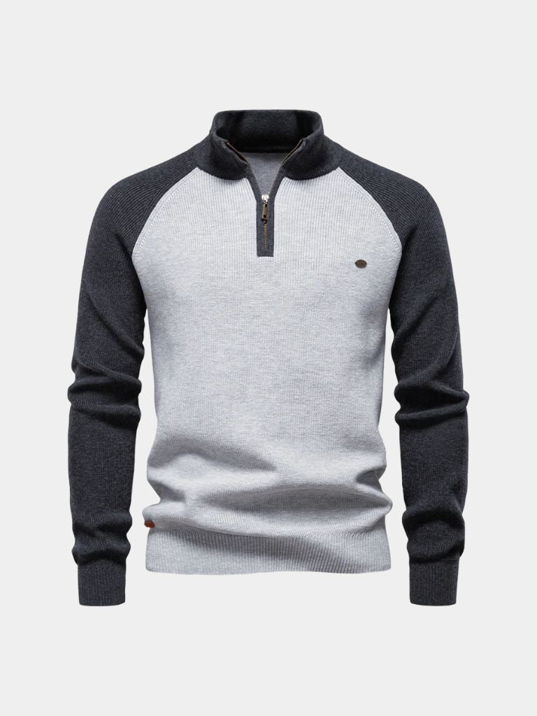 Apex Sport-Luxe Quarter Zip - Cross & Crown