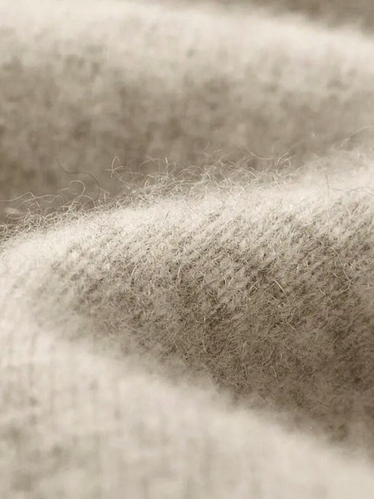 100% Merino Wool V Neck Knitwear Cardigan Sweater - Cross & Crown