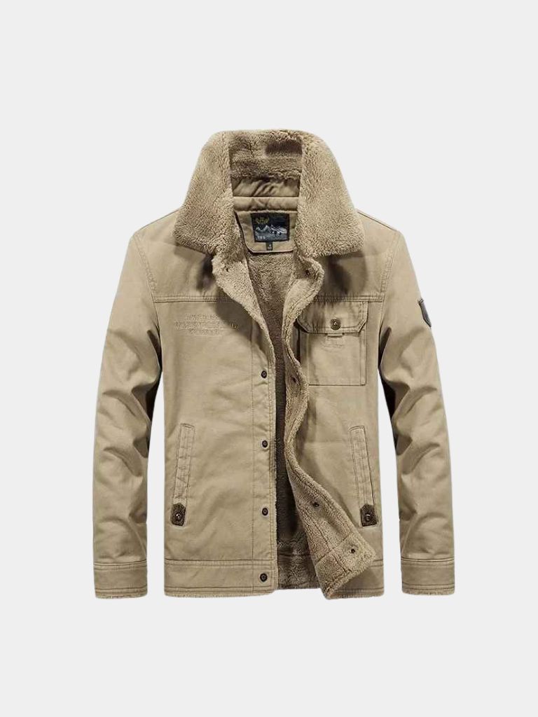 Vintage Military Aviator Jacket