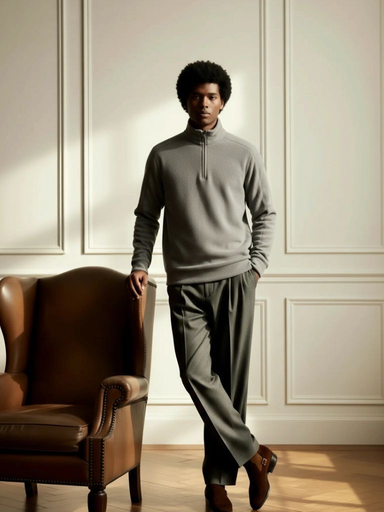 Minimalist Fleece Jacket - Hommeor