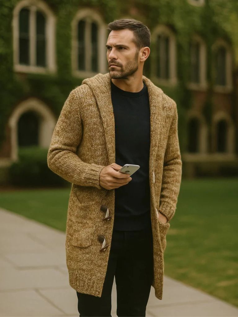 Himalaya Knit Hooded Jacket