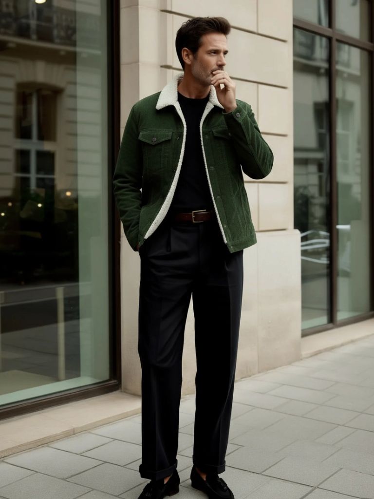 Heritage Corduroy Sherpa Jacket