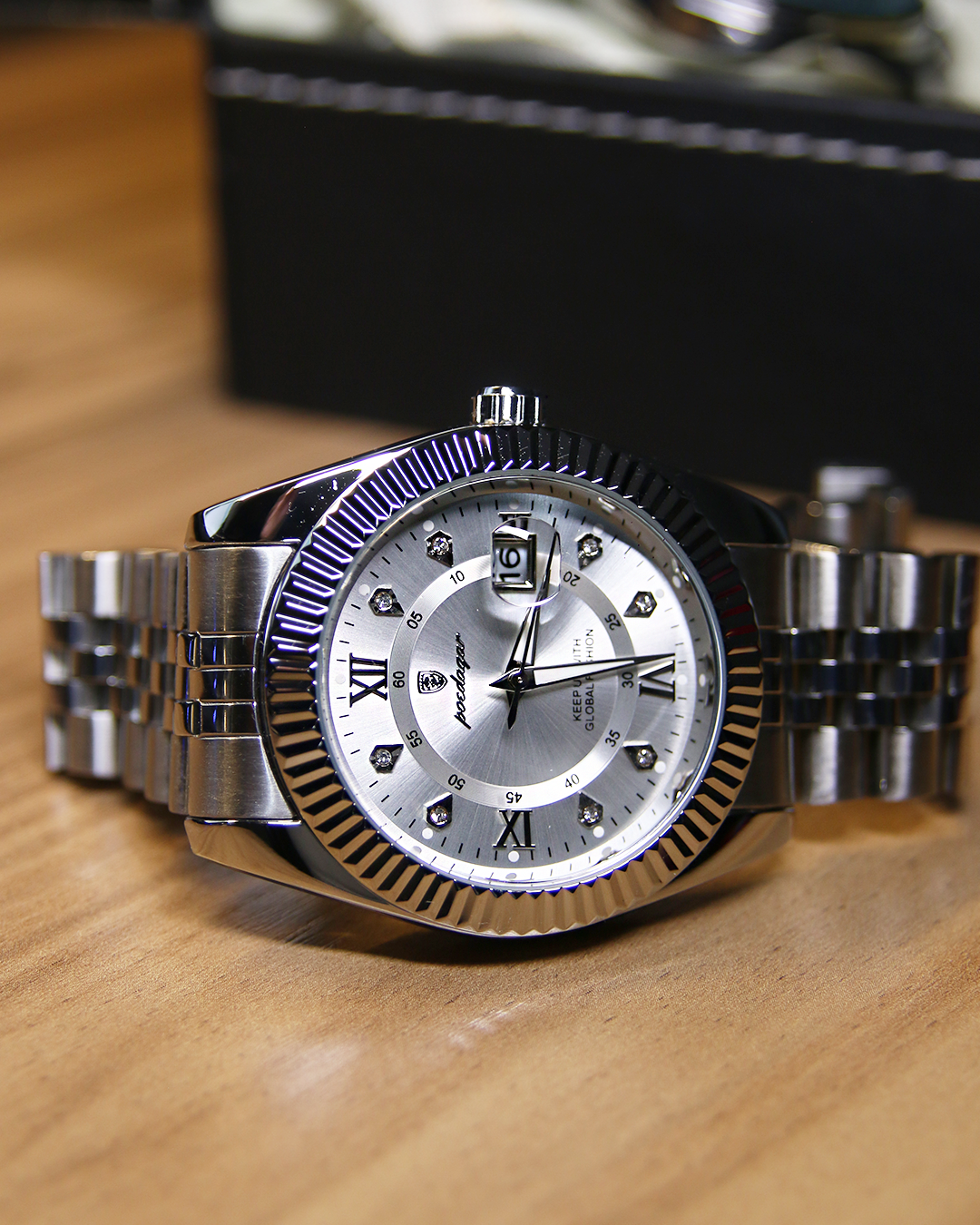 Sterling Crest Watch