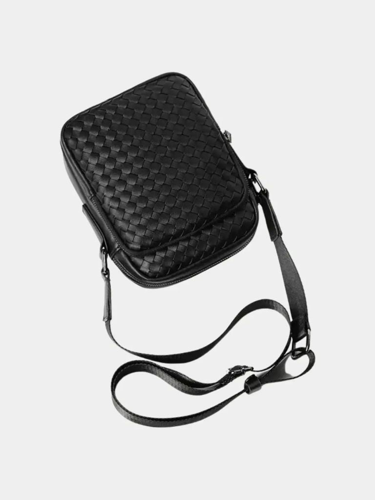 Braided Heritage Shoulder Bag