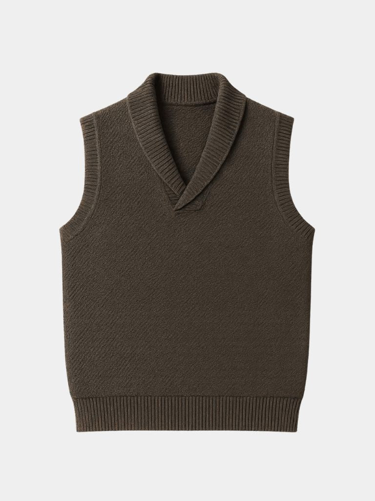 British Knit Vest Waistcoat