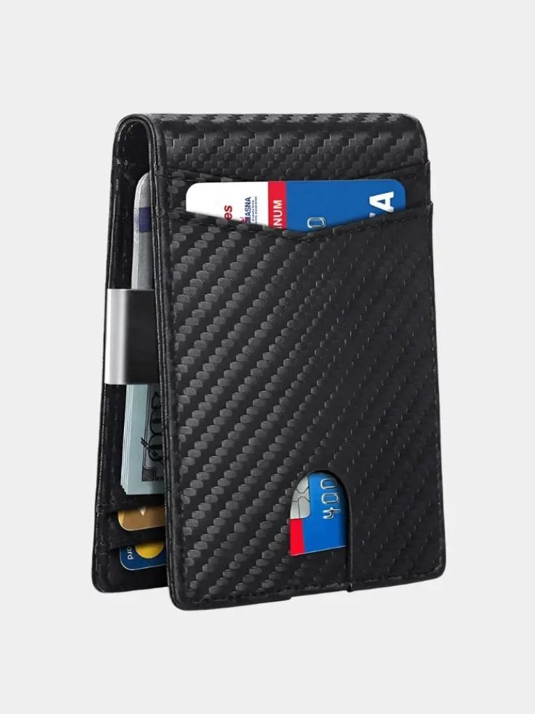 Carbon Fiber Anti RFID Minimalist Wallet