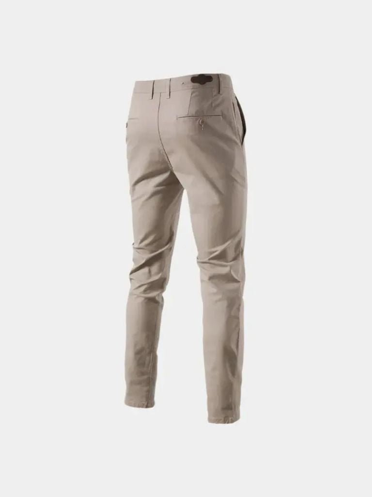Casual Slim Fit Trousers - Cross & Crown