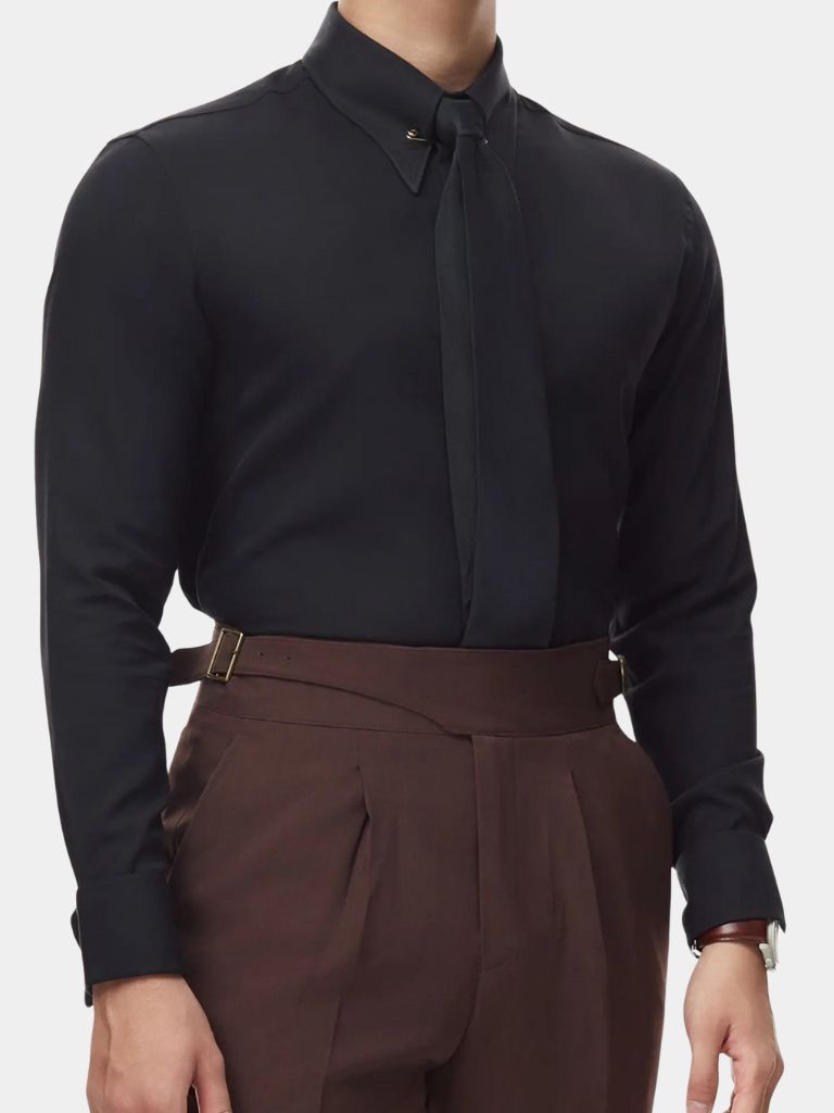 Collar Pin Formal Shirt (Cufflinks)