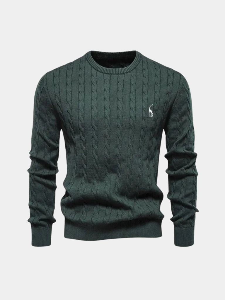 RL Cable-Knit Cotton Jumper