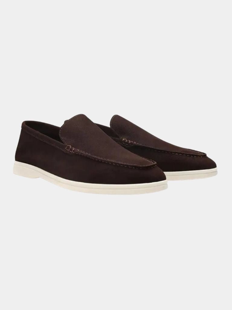 Cowhide Leather Loafers - Cross & Crown