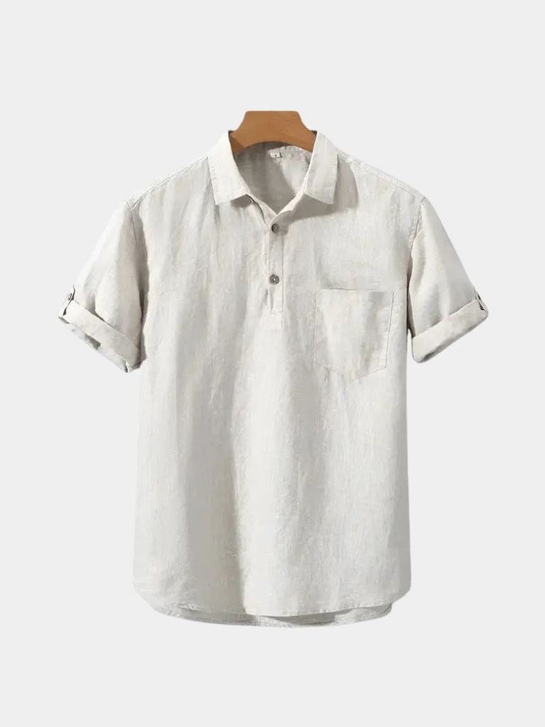 Essential Linen Shirt - Cross & Crown