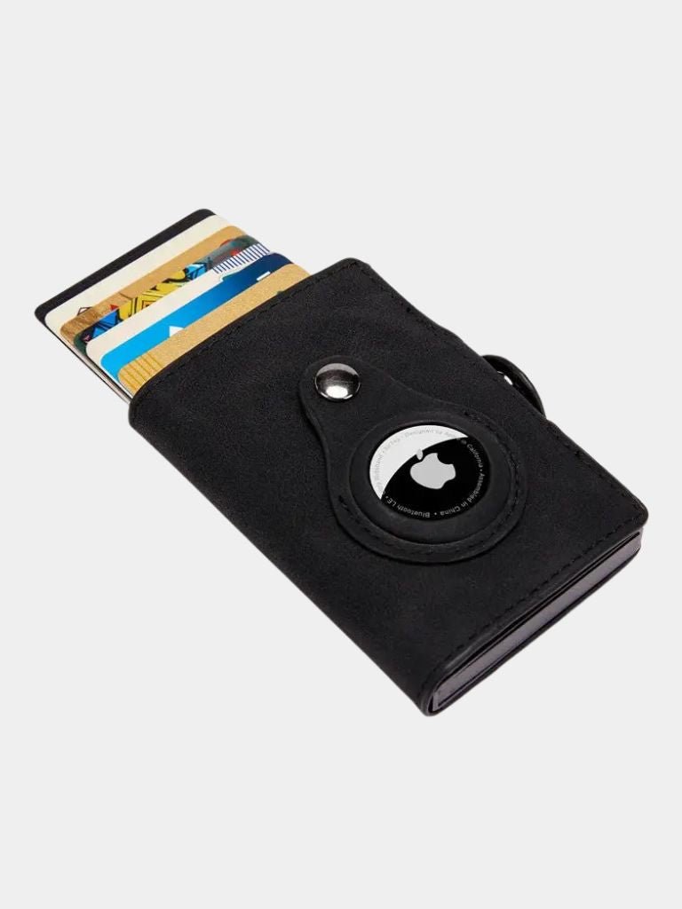 Essential Modern Wallet with AirTag Holder RFID Blocking