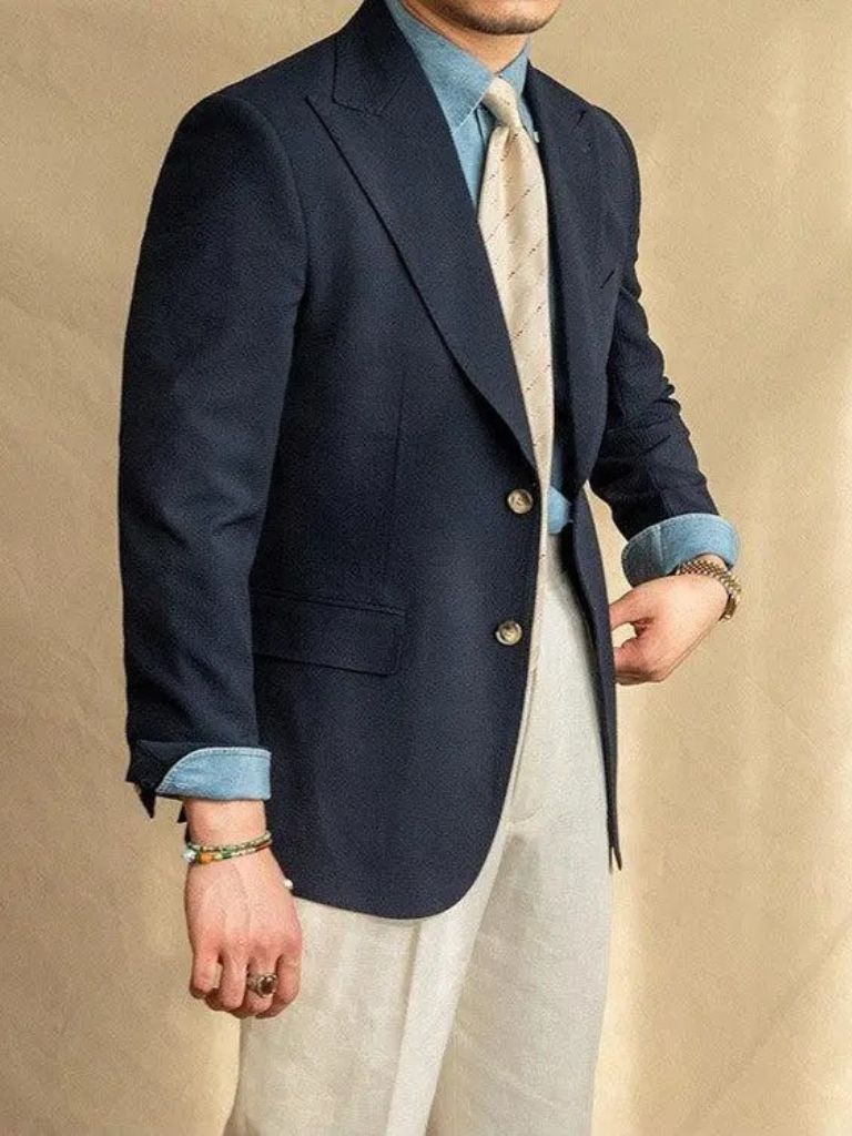 Essential Nautical Seersucker Blazer