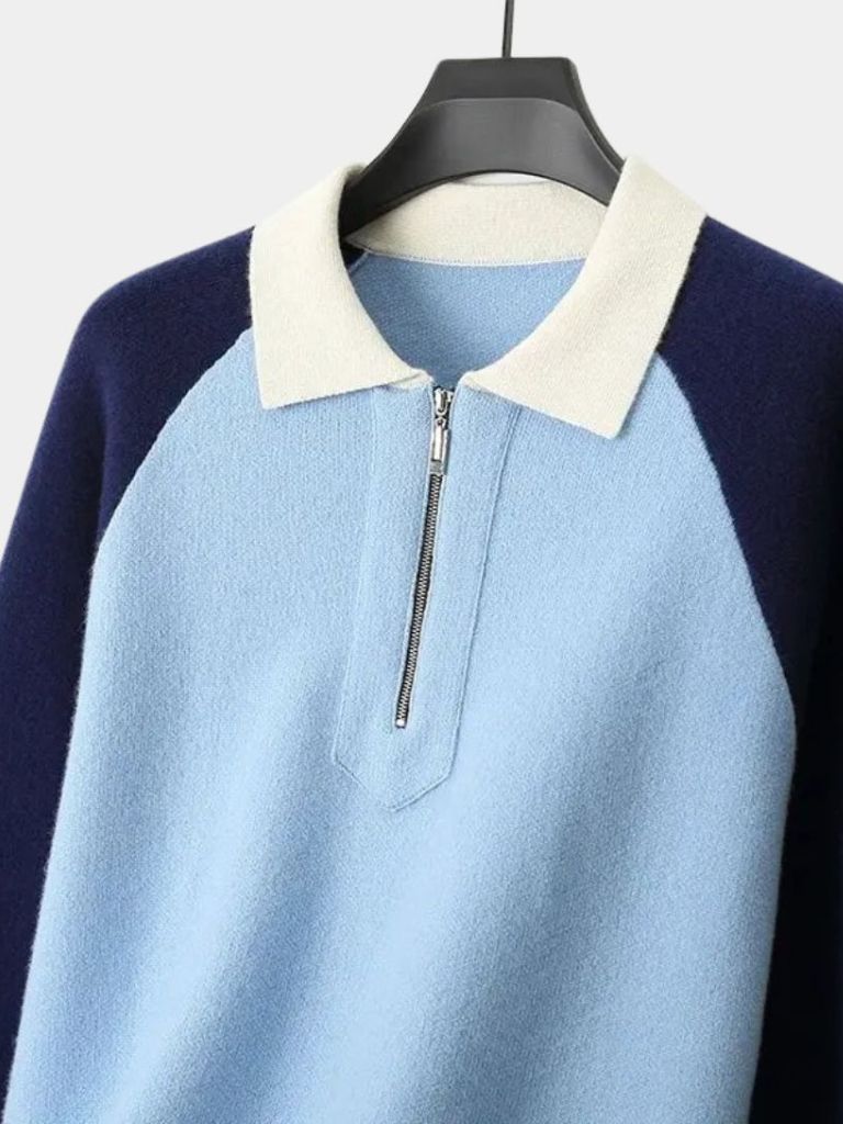 Essential Polo Sweater - Cross & Crown