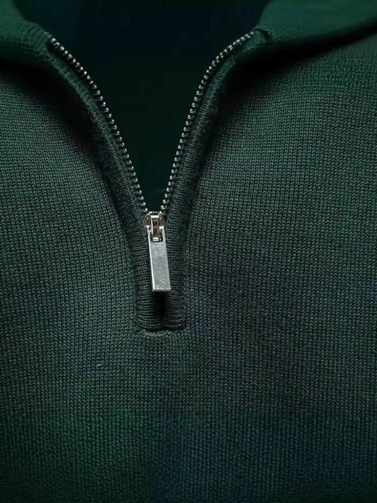 Essential Quarter-Zip Jumper Sweater