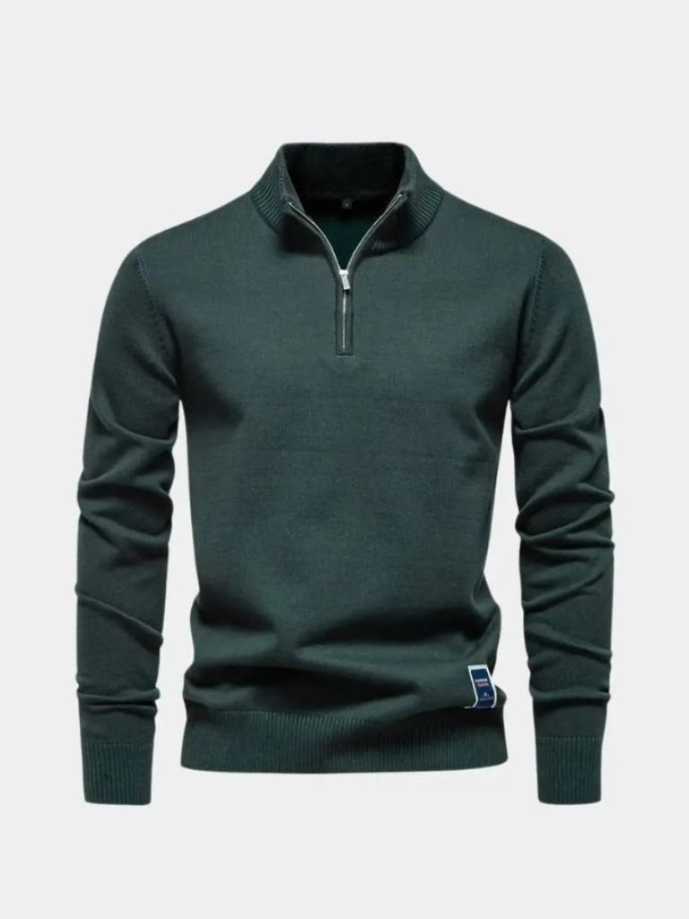 Essential Quarter-Zip Jumper Sweater