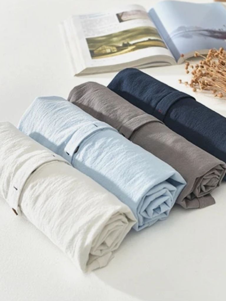 Essential Short Sleeve Linen Shirt - Cross & Crown