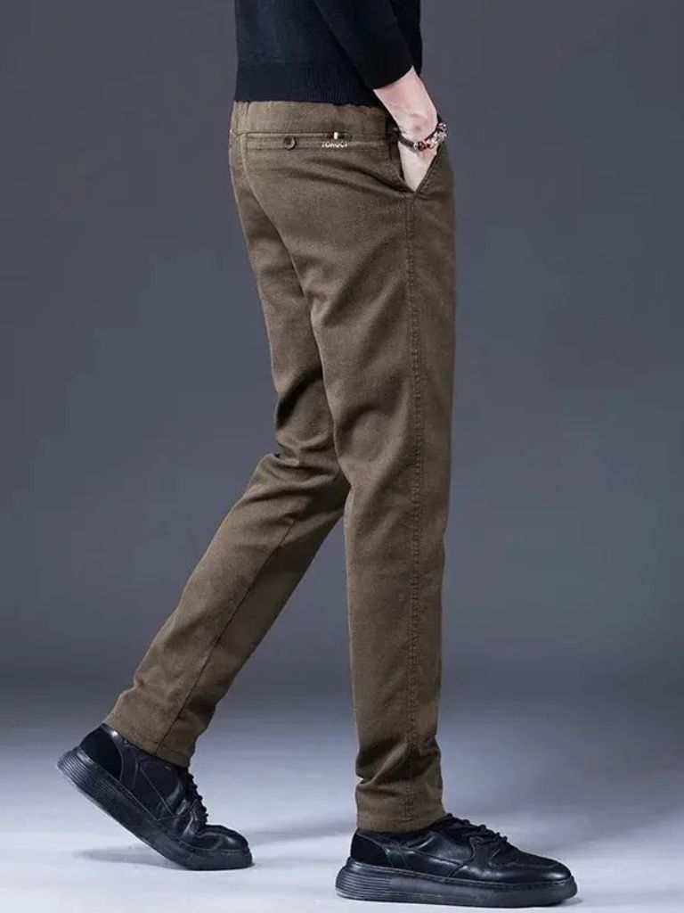 Essential Stretchy Straight Trousers