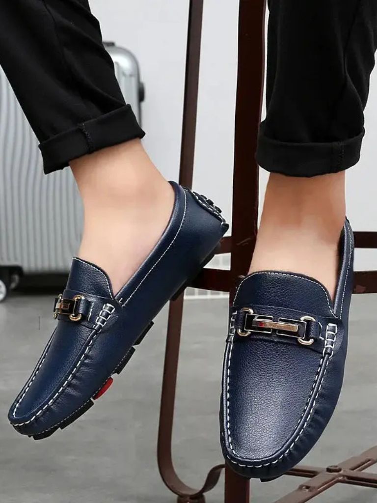 Italian Design Leather Loafers