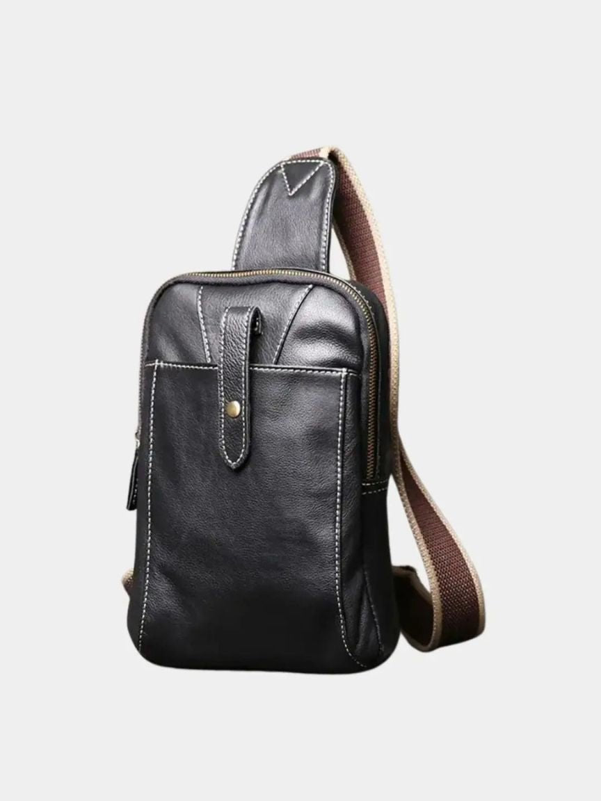 Minimalist Leather Shoulder Bag