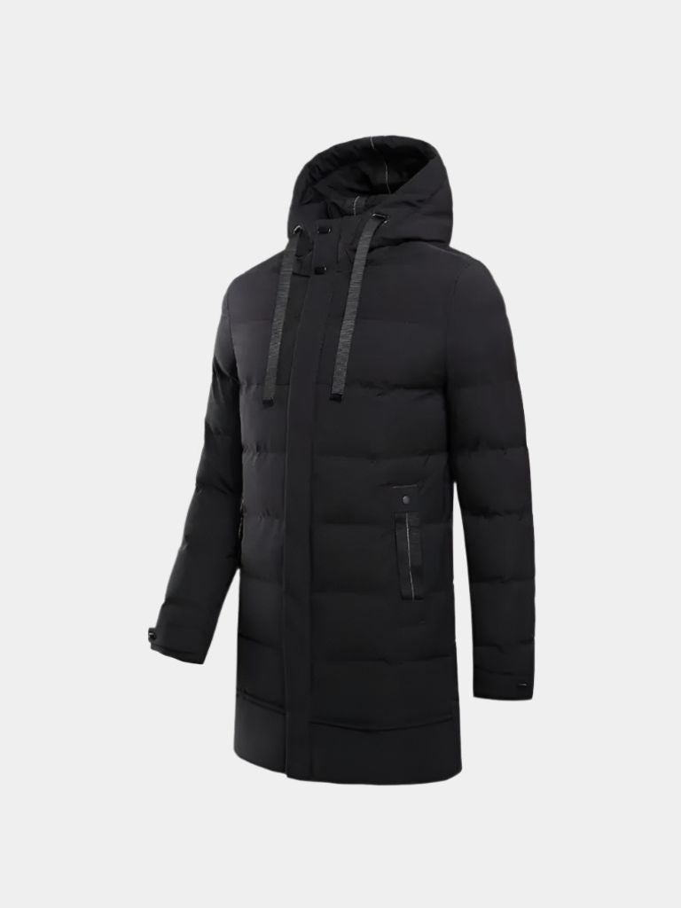 Minimalist Long Puffer Jacket