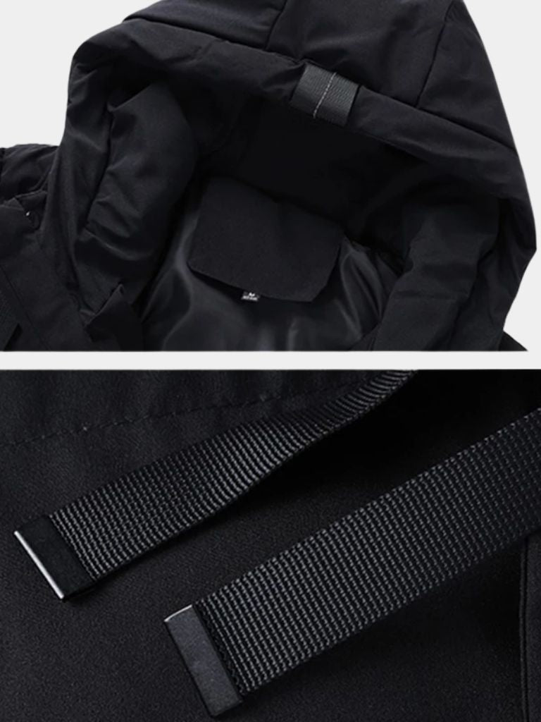 Minimalist Long Puffer Jacket