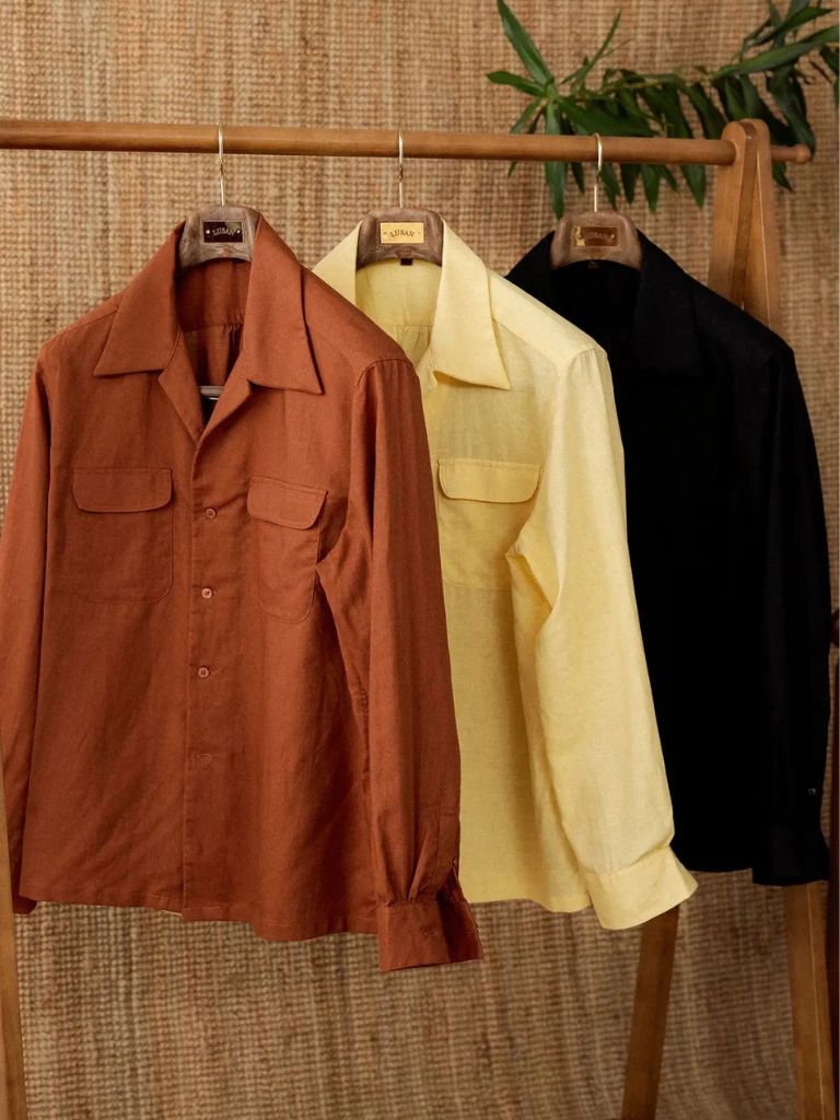 Minimalist Long Sleeve Shirt - Hommeor