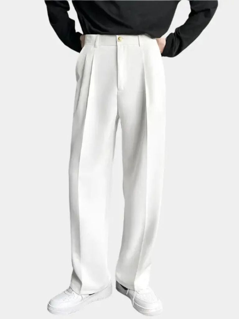 Minimalist Old Money Trousers - Cross & Crown