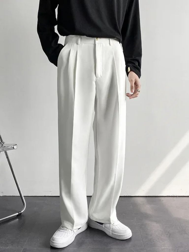 Minimalist Old Money Trousers - Cross & Crown