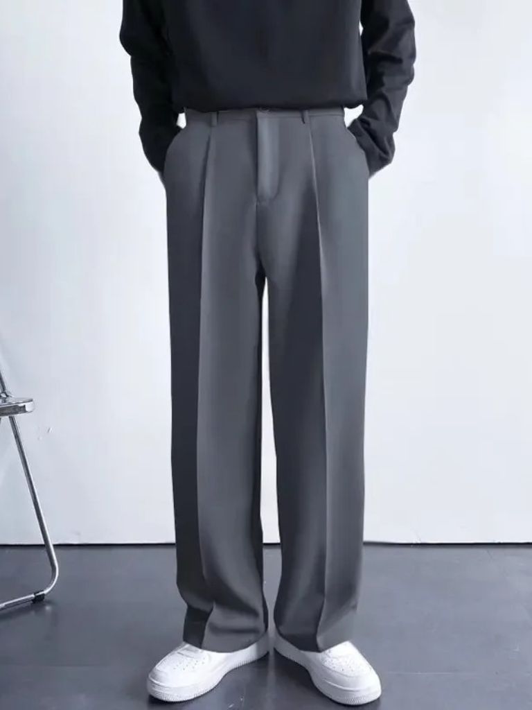 Minimalist Old Money Trousers - Cross & Crown