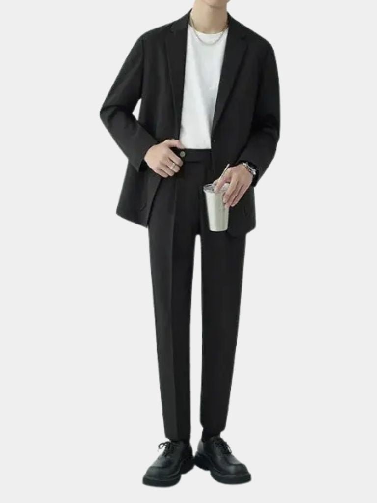 Modern Minimalist Suit Set - Cross & Crown