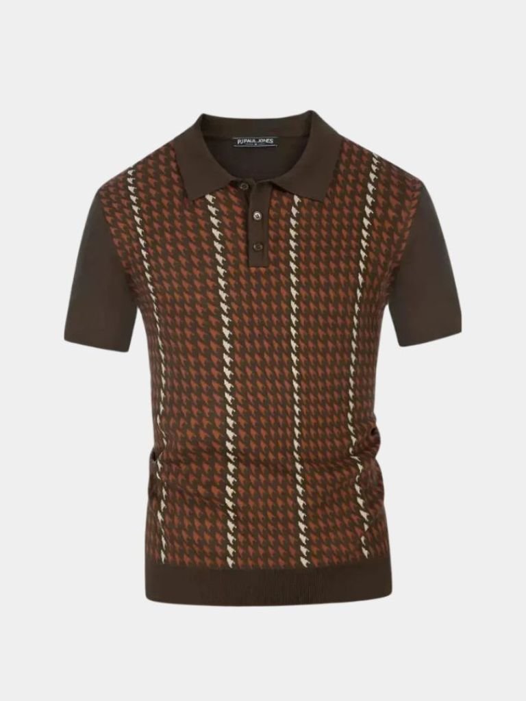 Old Money Aesthetic Polo Shirt - Cross & Crown