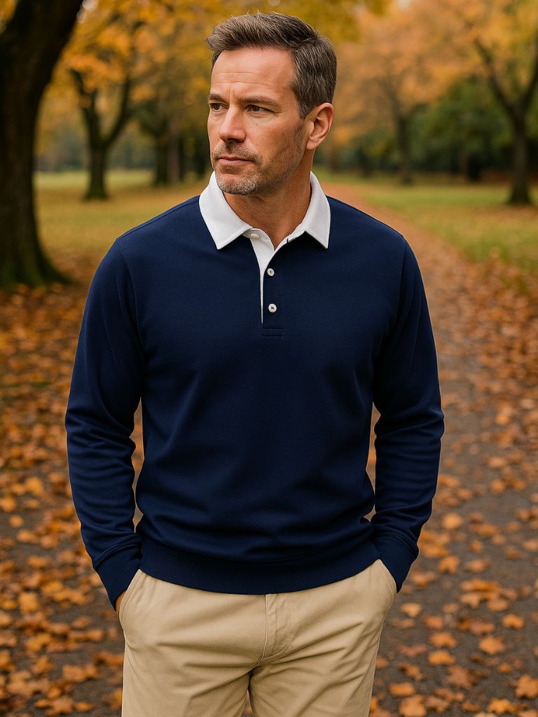 Old Money Essential Polo Shirt - Cross & Crown