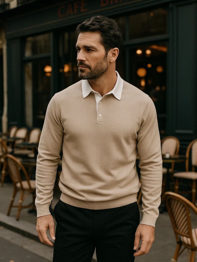 Old Money Essential Polo Shirt - Cross & Crown