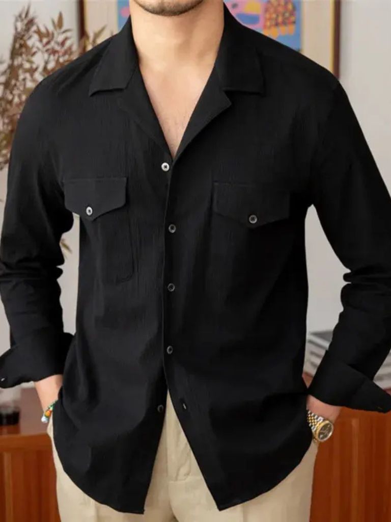 Old Money Long Sleeve Shirt - Hommeor