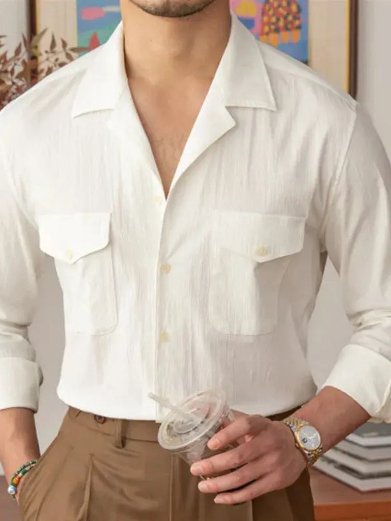 Old Money Long Sleeve Shirt - Hommeor