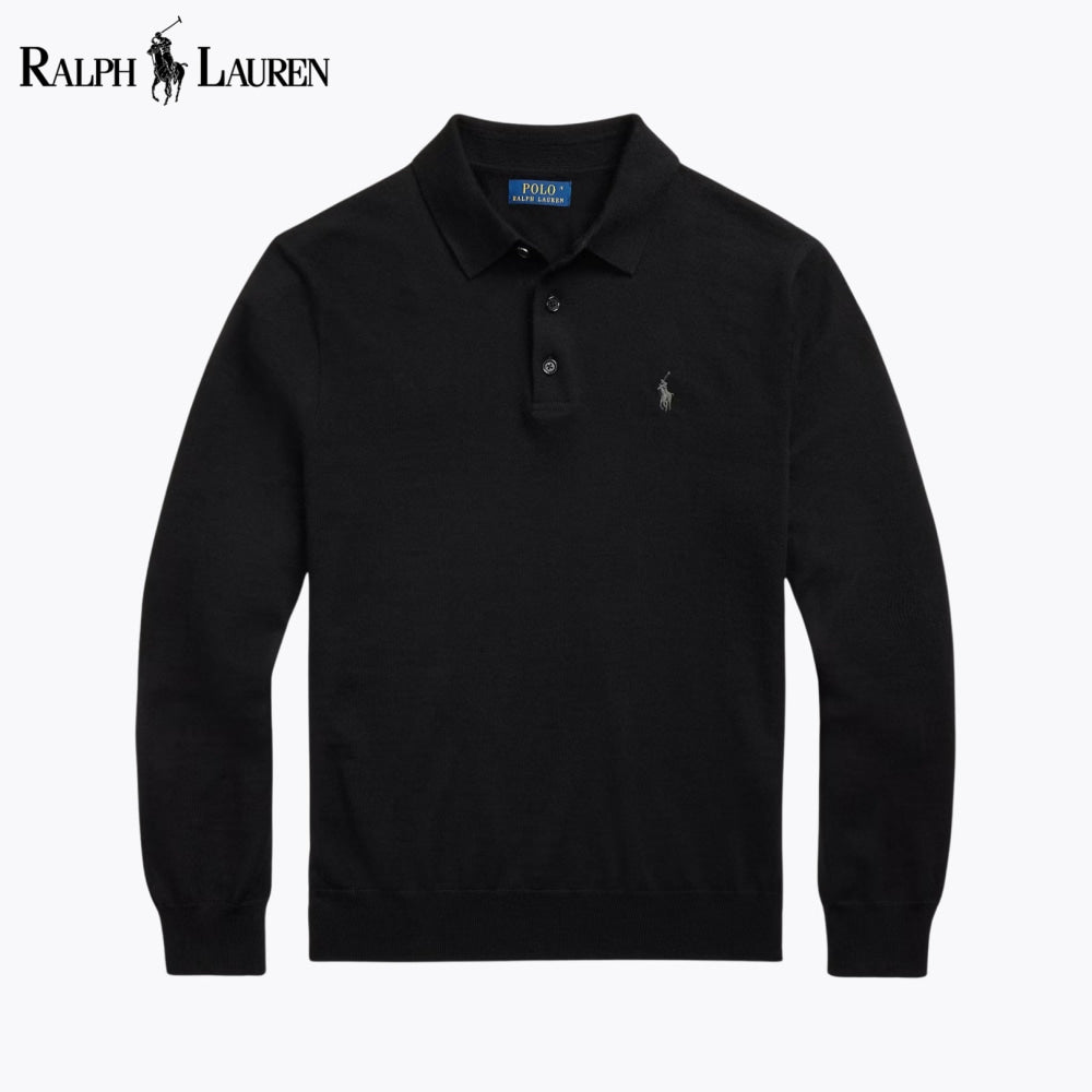 RL Wool Polo-Collar Jumper