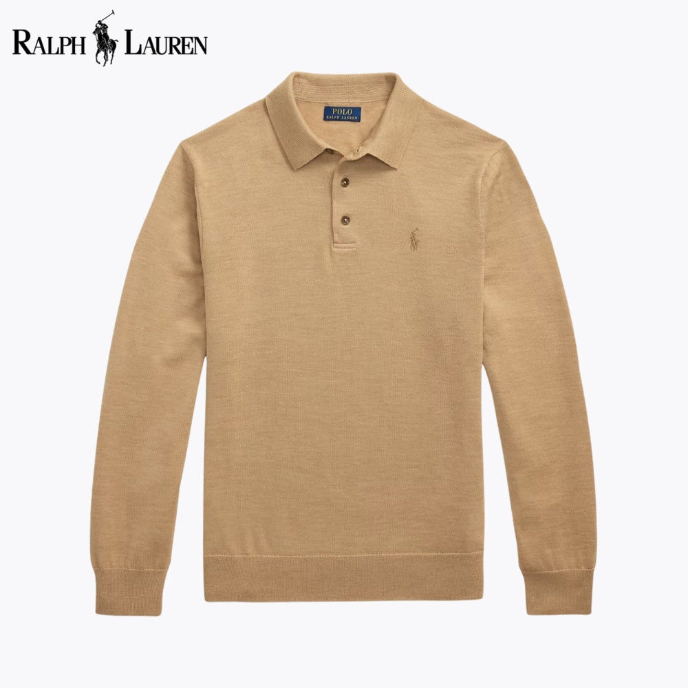 RL Wool Polo-Collar Jumper
