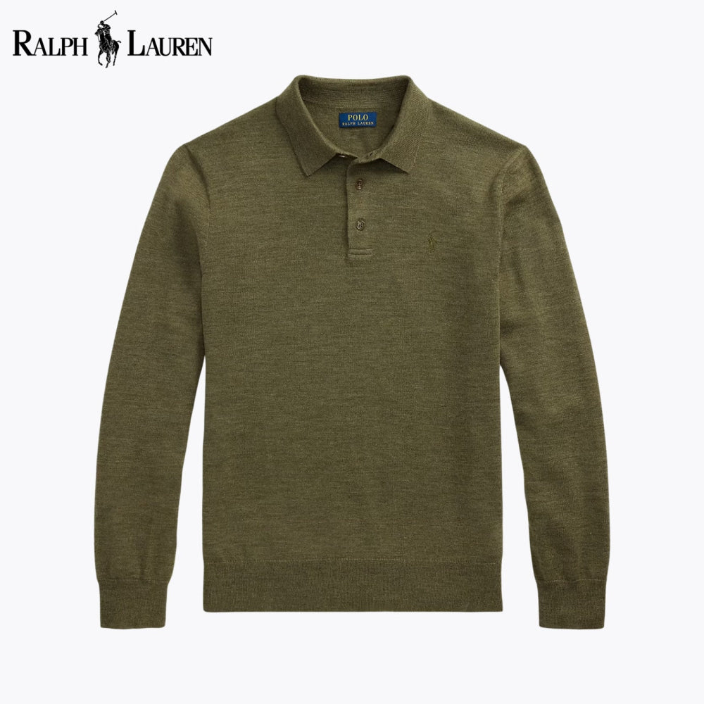 RL Wool Polo-Collar Jumper