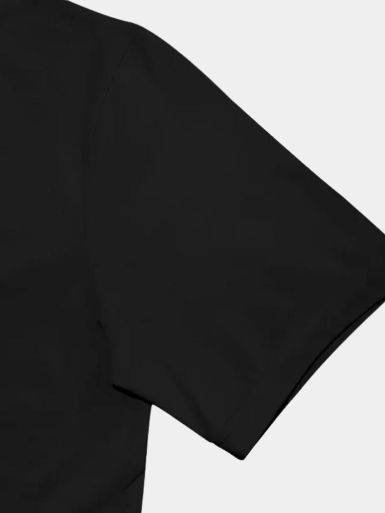 Solid Casual Turtle Neck T-Shirt - Cross & Crown