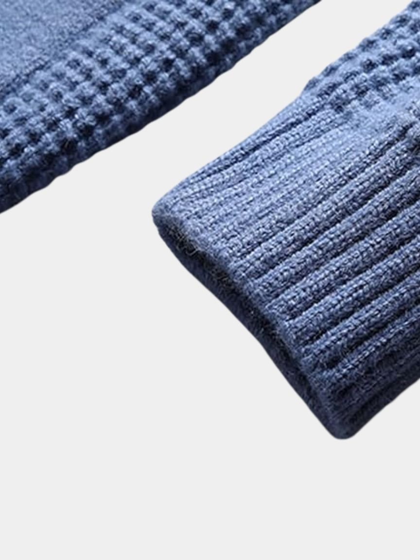 Sophisticated Winter Wool Cardigan - Cross & Crown