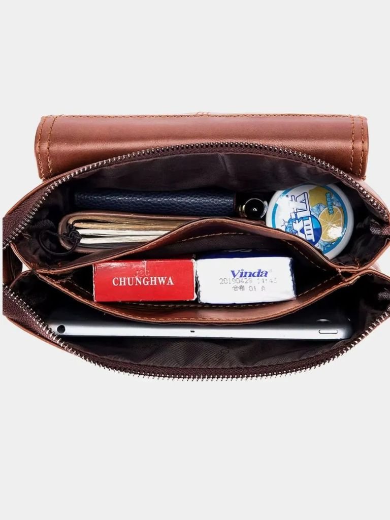 Vintage Leather Shoulder Bag